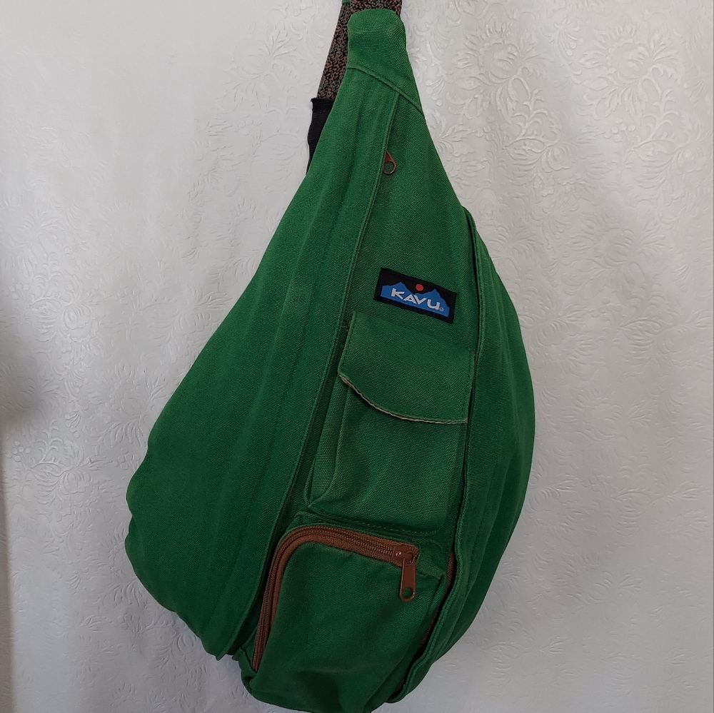 Kavu Kelly Green Rope bag.